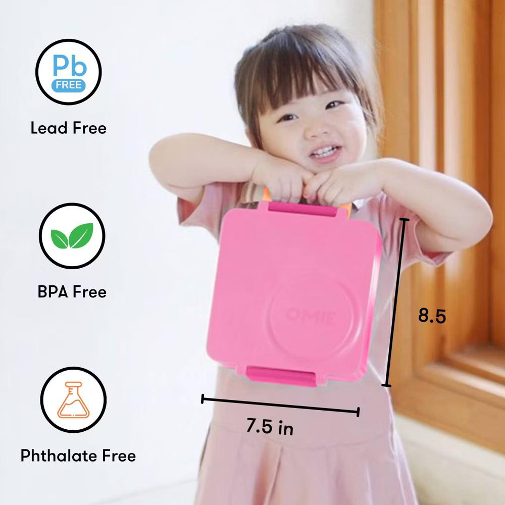OMIEBox Insulated Bento Lunch Box with Leakproof Thermos Food Jar 3 Compartments - Image 14