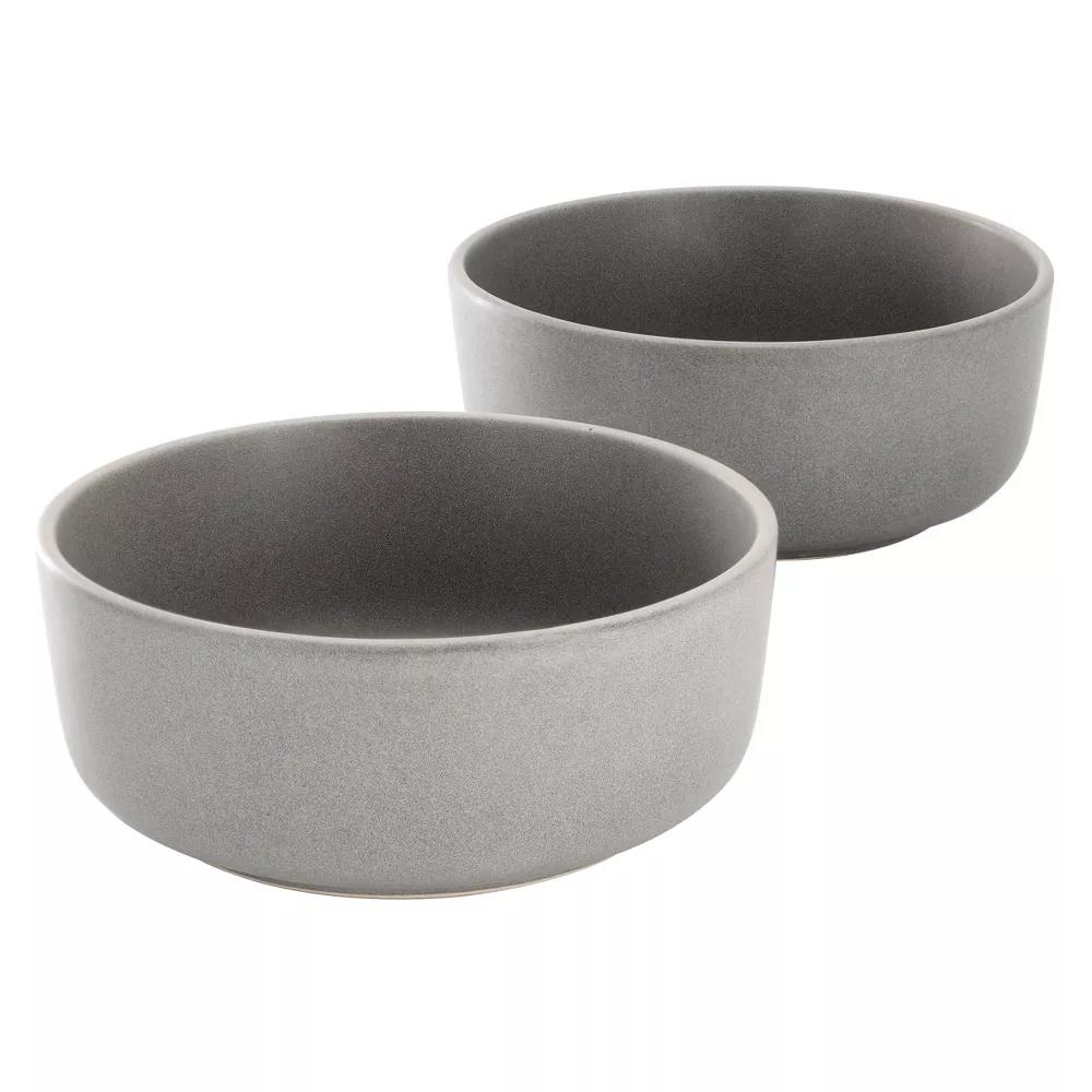 Soho Lounge Bryant Park 2 Piece 6 Inch Stoneware Cereal Bowl Set - Image 11
