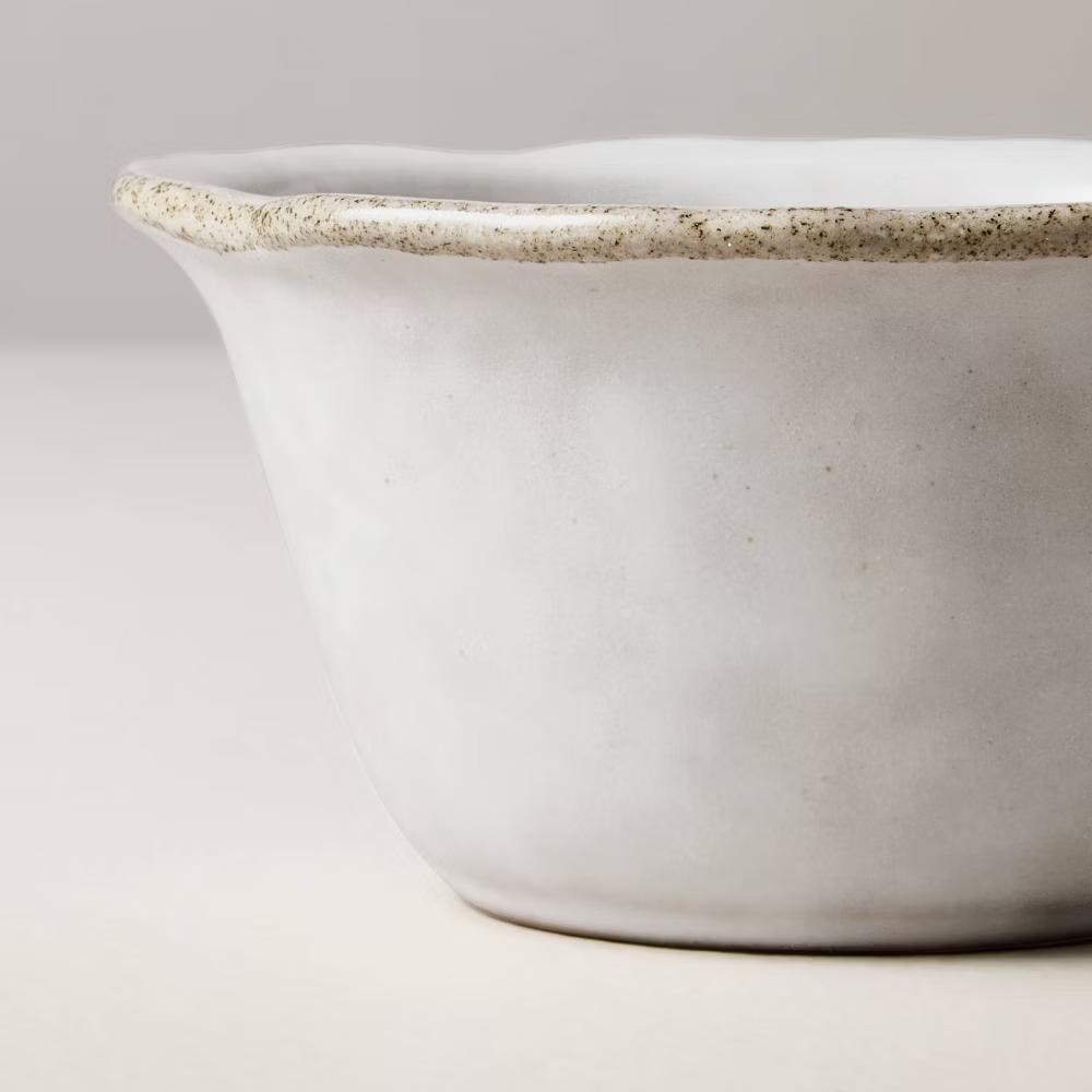 Carved Edge Mini Bowl - with Magnolia