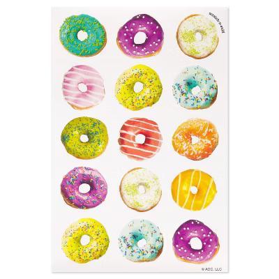 Scratch and Sniff Stickers/Scented Colorful Donuts 30ct - 2 Sheets - Image 3