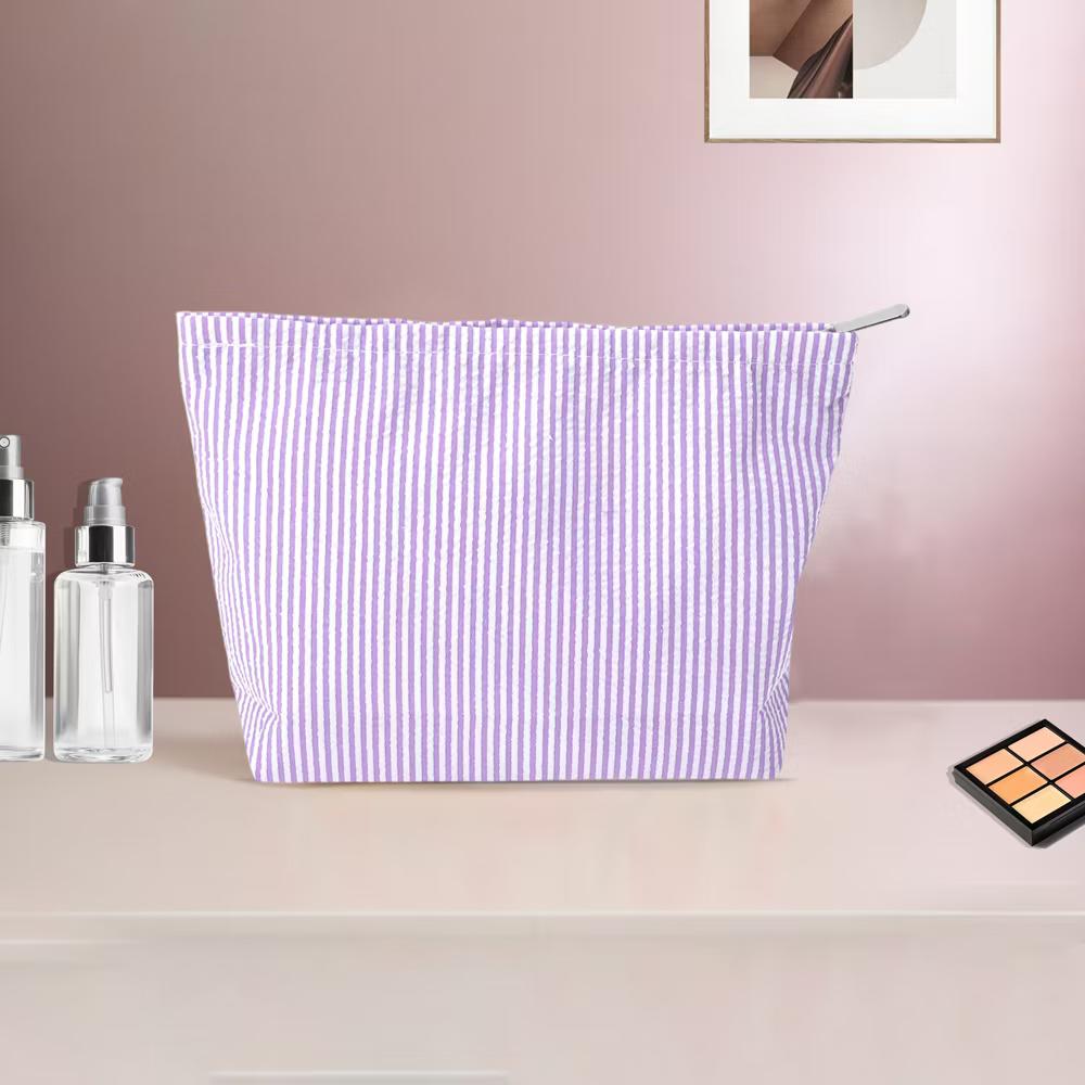 Seersucker Stripes Makeup Bag 1 Pc - Image 27