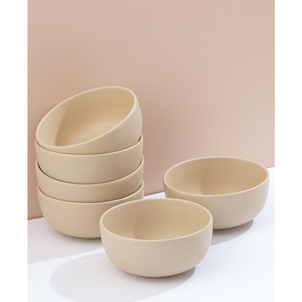 JoyJolt Mesa 6-Piece Stoneware Soup Bowls Set – 23 oz - Image 7