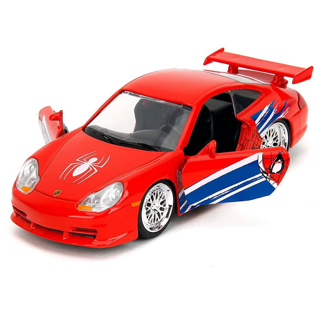 Porsche 911 GT3 RS (996) Red with Graphics "'s " 1/32 Diecast Car Model - Image 3