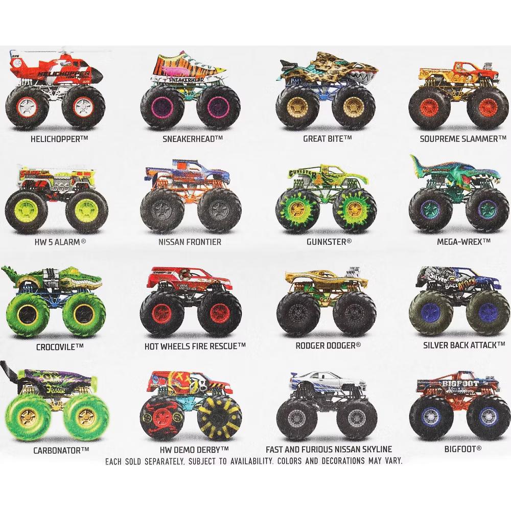 Monster Trucks Diecast Single Pack - 1:64 Scale - Image 5