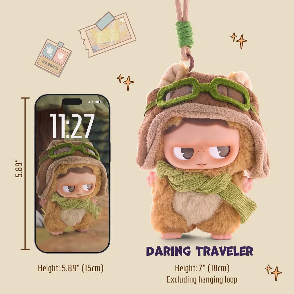 Monboo Forest Town Series Plush Keychain Collectible Surprise Toy Blind Box - Image 3