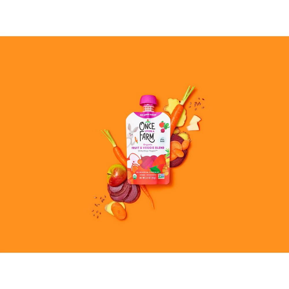 Organic Fruit & Veggie Blends Variety Pack - 25.6oz/8ct - Image 4