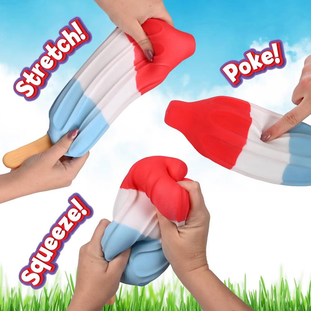 Squeeezy Americana Rocket Pop Fidget Toy - Image 6