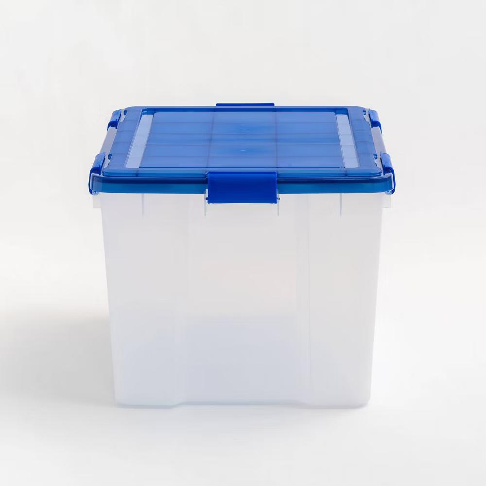 IRIS WeatherPro Plastic Storage Bin with Lid - Image 43