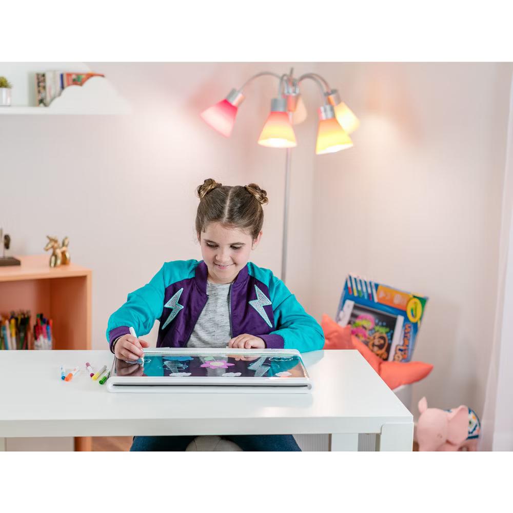 Ultimate Light Board, White, Kids Drawing Tablet, LED Drawing Board for Kids, Holiday and Christmas Gift for Boys and Girls, Toys for Kids, 6+ - Image 3