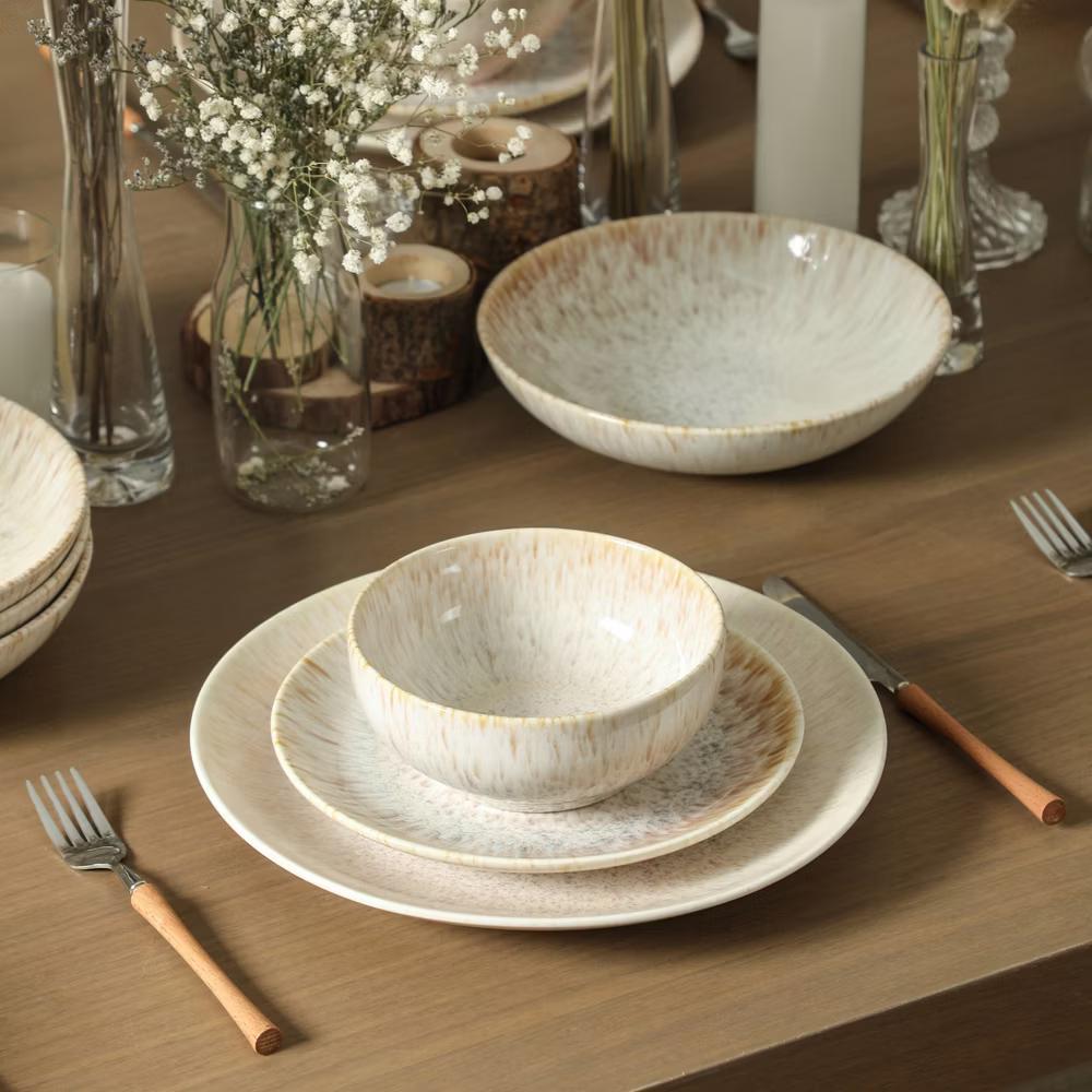 Riley 4-Piece Pasta Bowl Set Stoneware, Service for 4 - Image 20