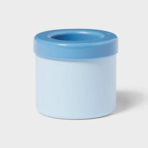 2pc Silicone Crushed Ice Squeezable Cylinder Ice Cube Mold