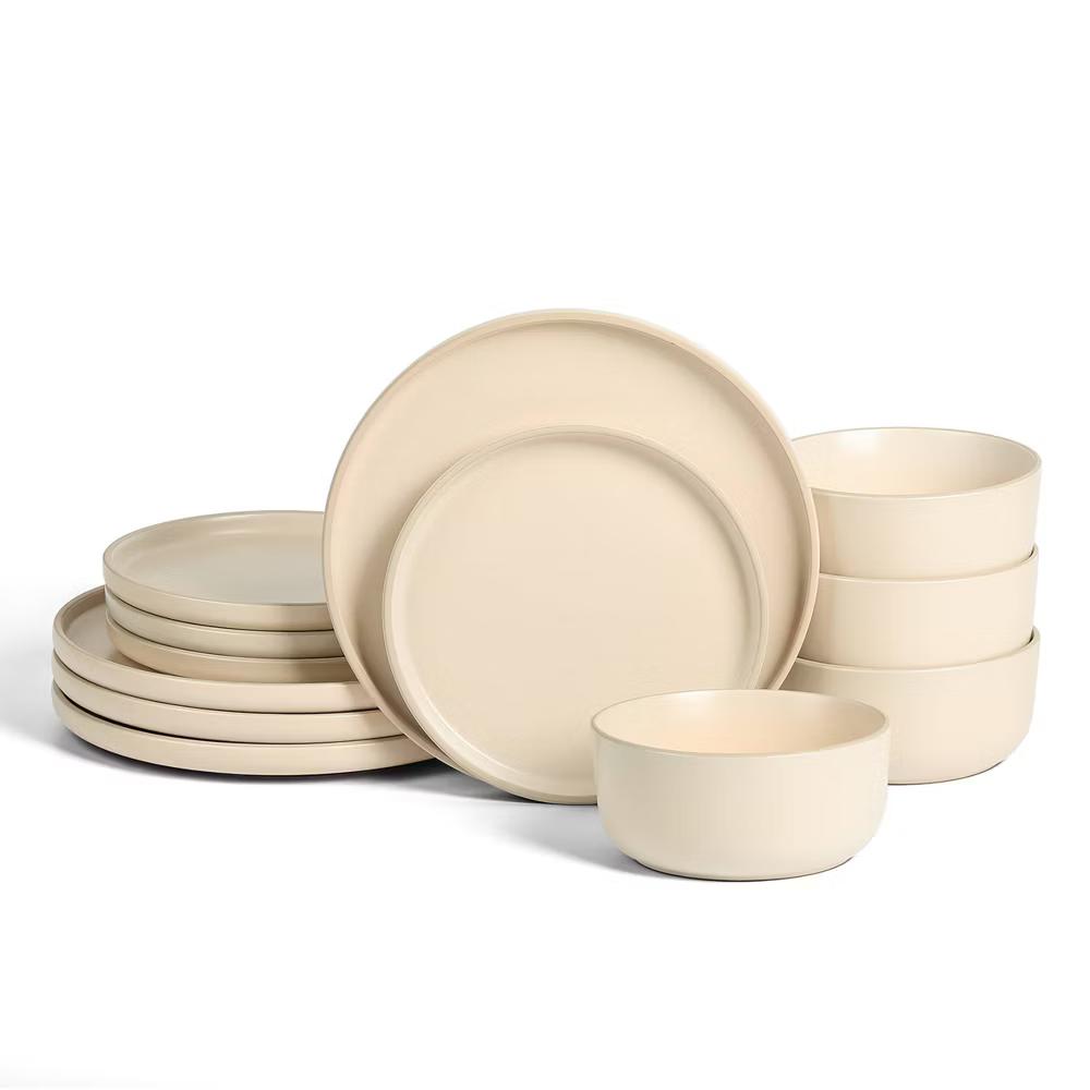 Earth & Clay 12pc Stoneware Dinnerware Set - Image 17
