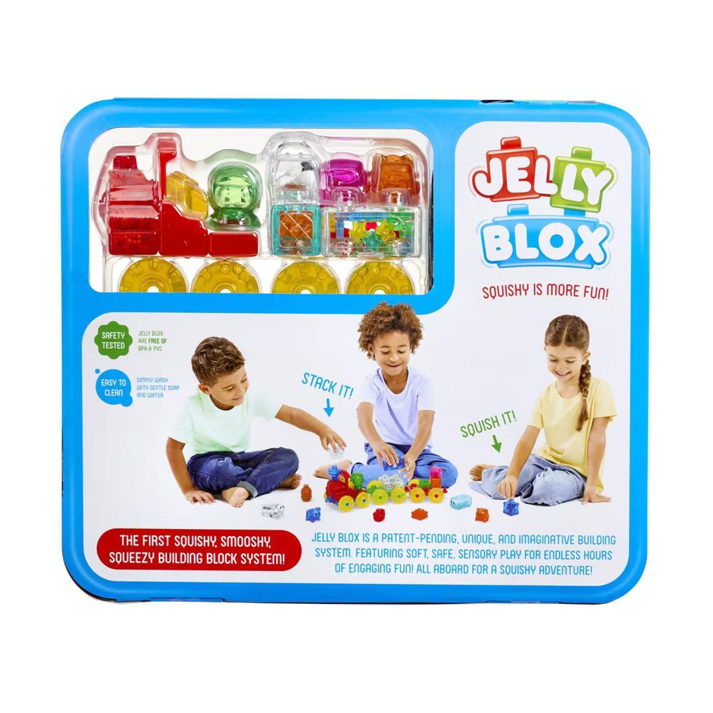 Jelly Blox Squish Train Set Toy - Image 8