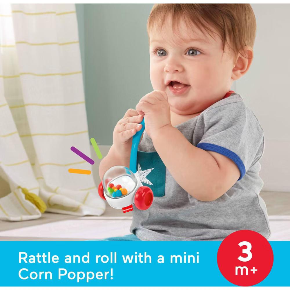 Fisher-Price Newborn Classic, Baby Rattle & Sensory Learning Activity Toys for Developmental Play - 2pk - Image 5