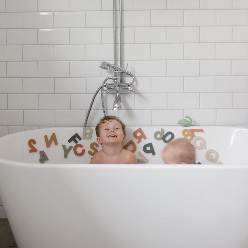 Mushie Letters & Numbers Bath Play Set - Image 2
