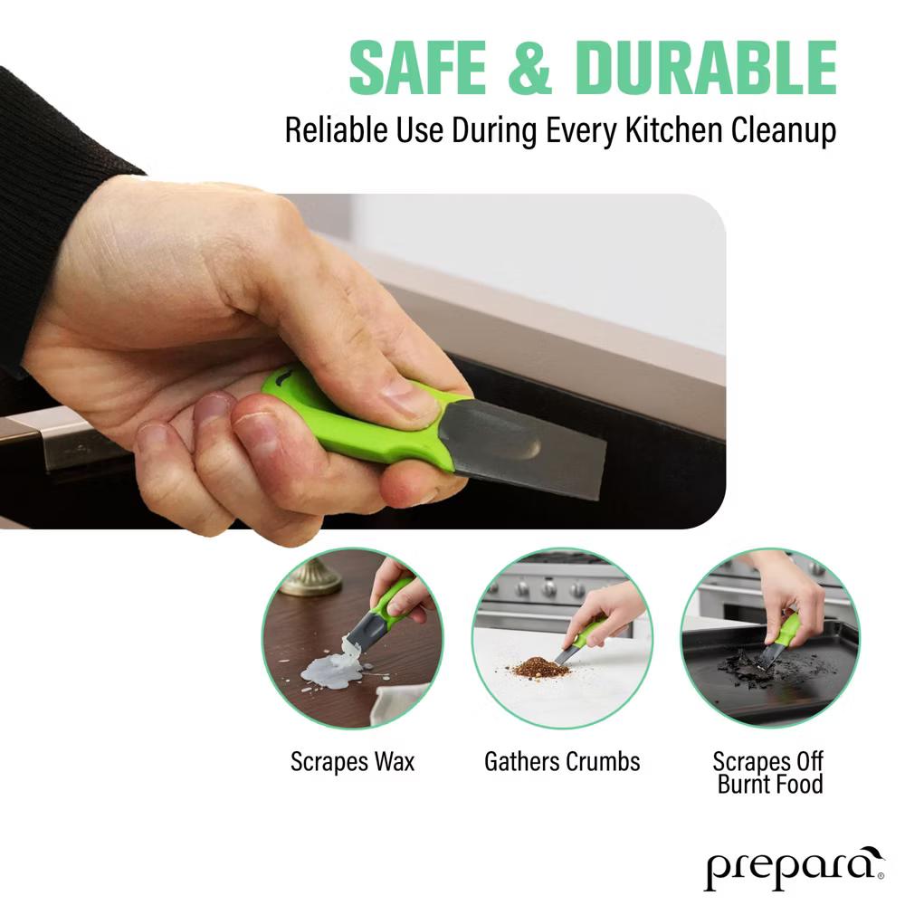 Prepara Thumb Scraper Pack - Durable Cleaning Tools for Removing Food Residue from Pots, Pans, Kitchen Surfaces - Dishwasher Safe - Image 6