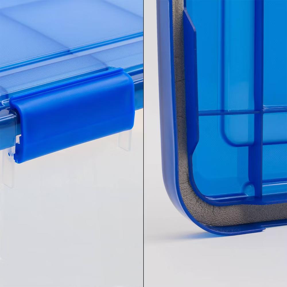 IRIS WeatherPro Plastic Storage Bin with Lid - Image 6