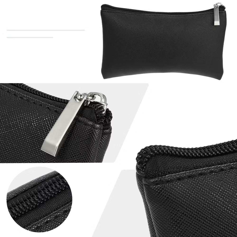PU Leather Travel Portable Makeup Bag 1 Pc - Image 4