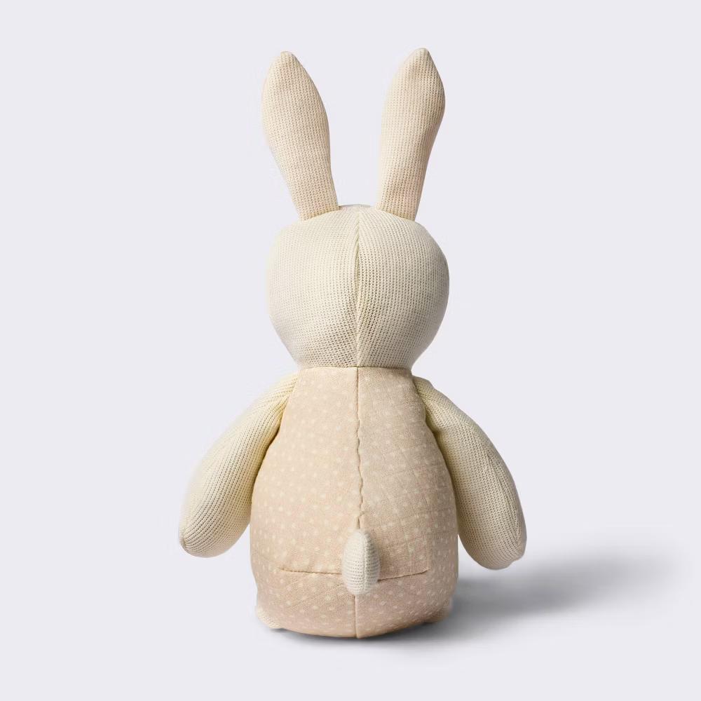 Plush Toy Easter Bunny Stuffed Animal - Cotton, 12" Depth, 0.154 lbs, Baby and Infant Theme - Image 3