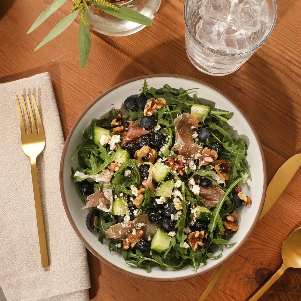 William Crest 4pc 8.5" Stoneware Dinner Bowls, Reactive Glaze, Large Soup/Pasta/Salad, Microwave & Dishwasher Safe - Image 13