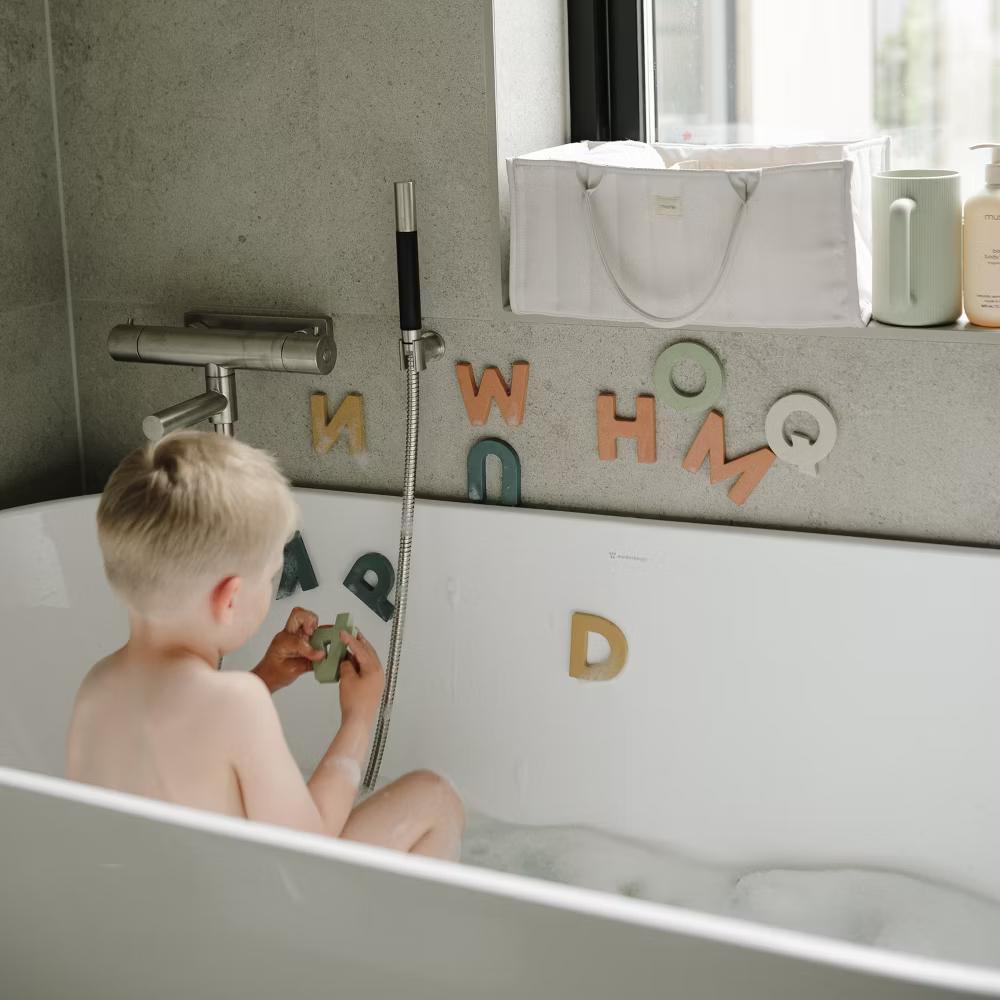 Mushie Letters & Numbers Bath Play Set - Image 21