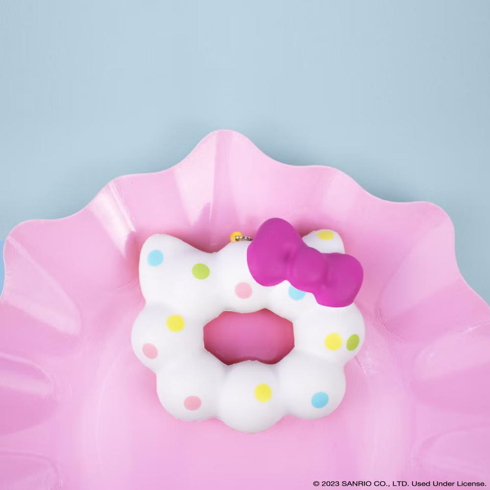 SquiSHU Squishy Toy Mochi Donut Slow Rising Soft Relief Stress Fidget Toy - Image 8