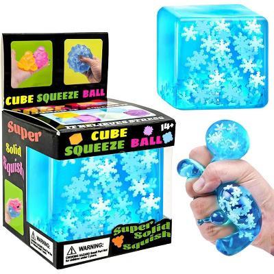 Link Snowflake Nice Cube -Sensory Squeeze Toy with Super Solid Squish 2pk - Image 6