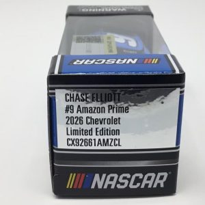 Chase Elliott 2026 Amazon Prime 1:64 Diecast