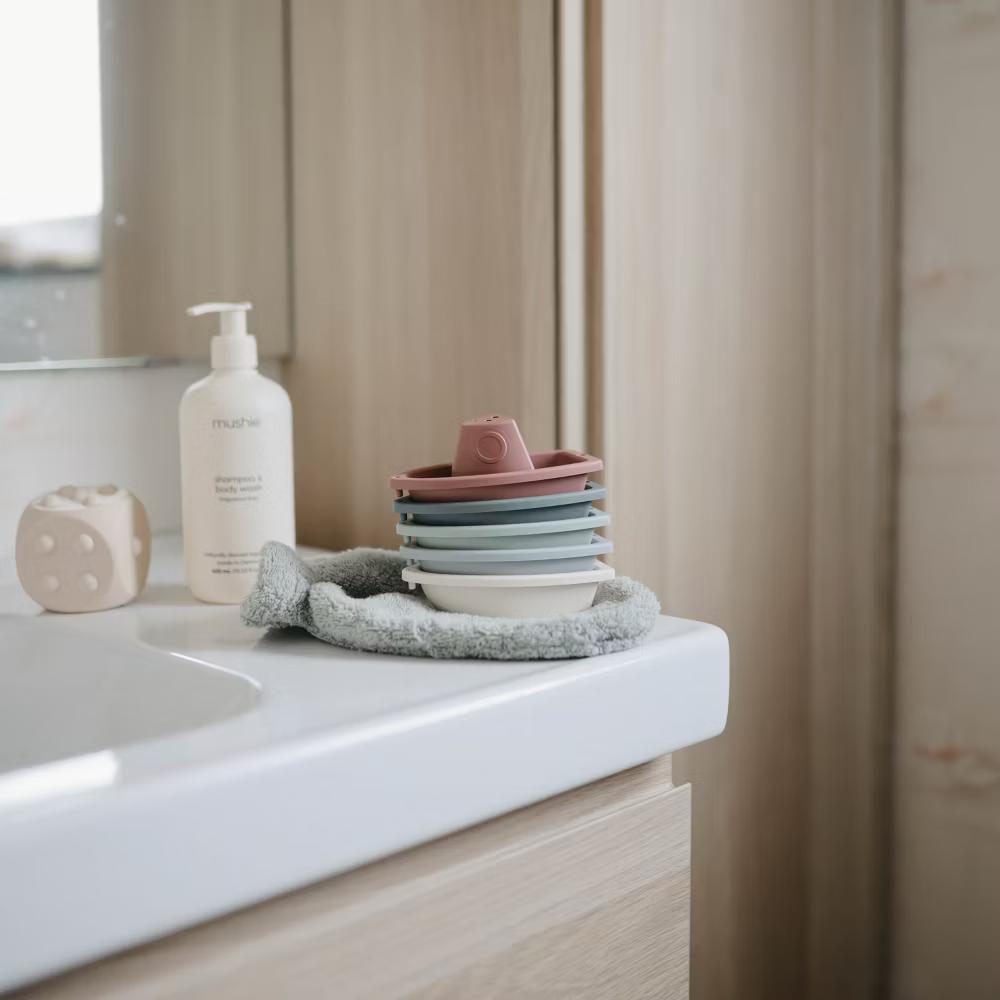 Mushie Bath Boat Toys - Image 3