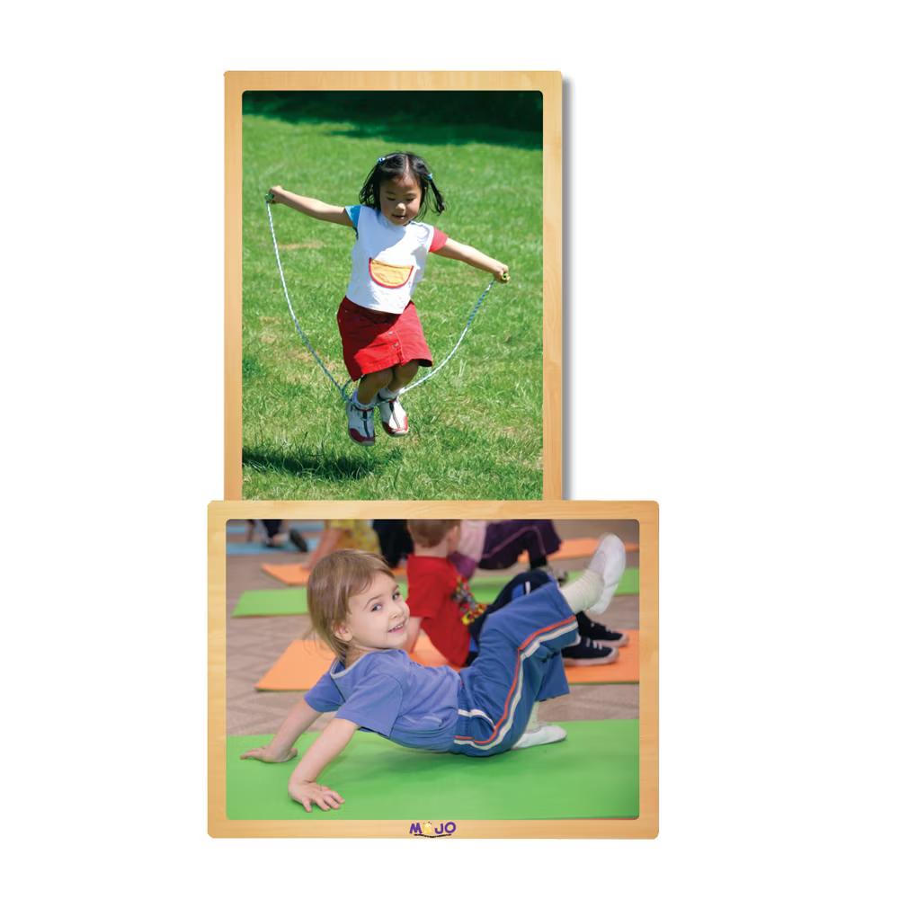 MOJO Kids in Motion Wooden 6-Puzzle Set - Image 3