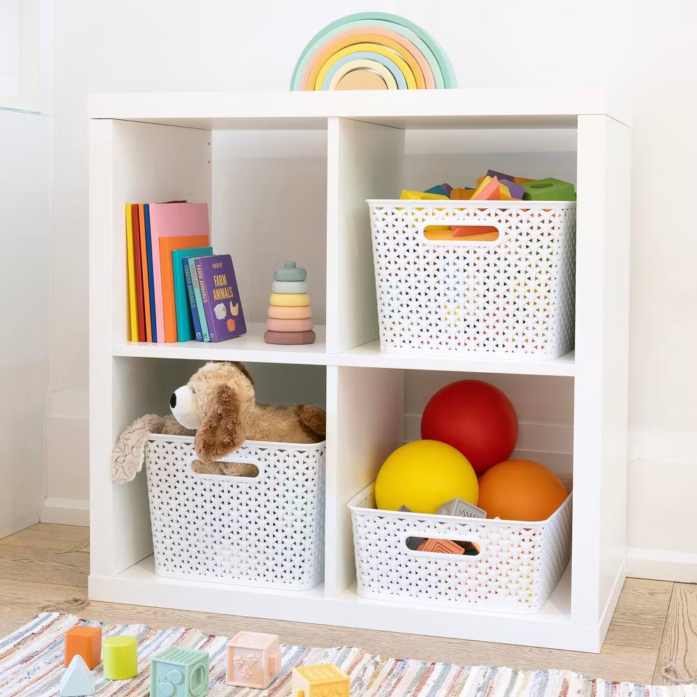 Y-Weave Large Decorative Storage Basket - Image 20