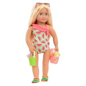 Swimsuit Outfit for 18" Dolls - Slice of Fun