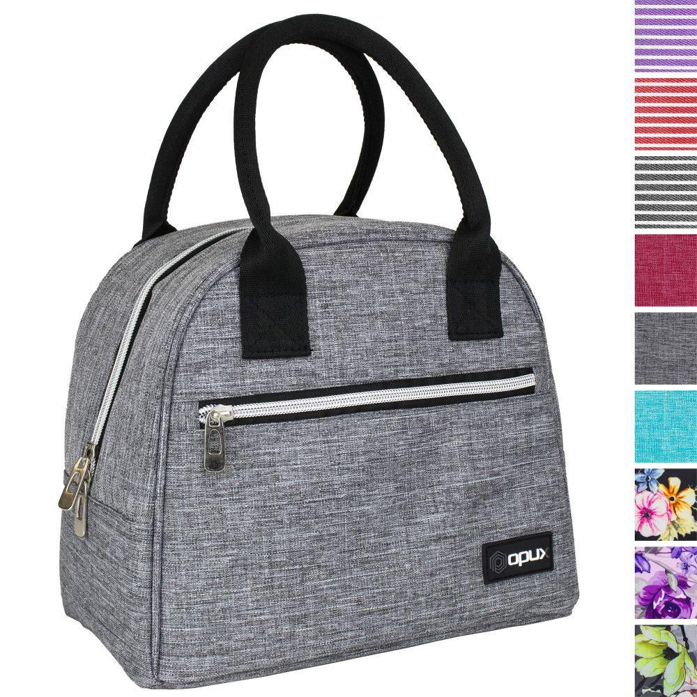 Insulated Lunch Box Women, Cooler Bag Tote Girls Kids Teen Adult, Soft Reusable Thermal Meal Prep Purse - Image 27