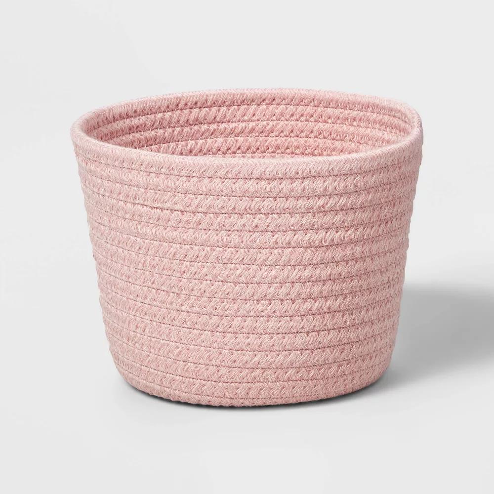 Decorative Coiled Rope Basket - Image 7