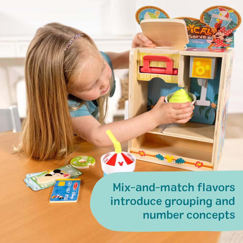 Tropical Soft Serve Ice Cream Wooden Play Food Set – 23pc - Image 7