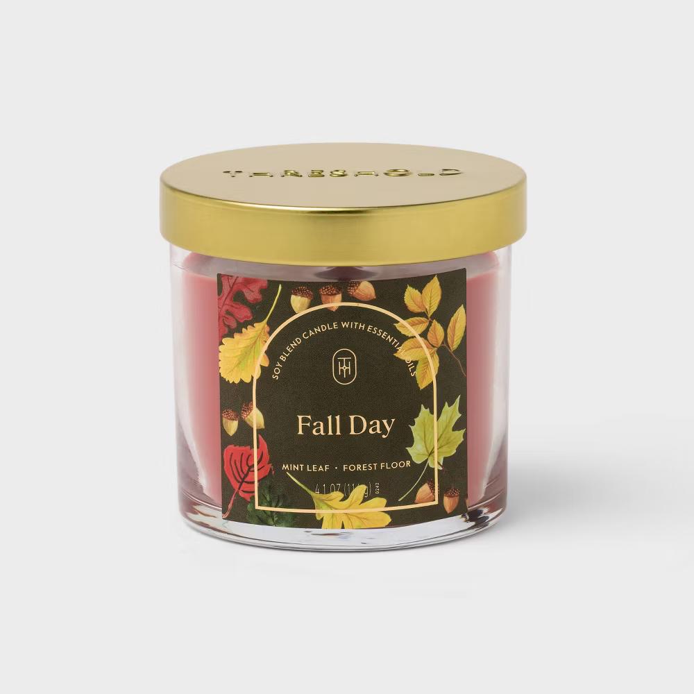 2 Wick Glass Jar Candle with Lid 15.1oz - Image 54