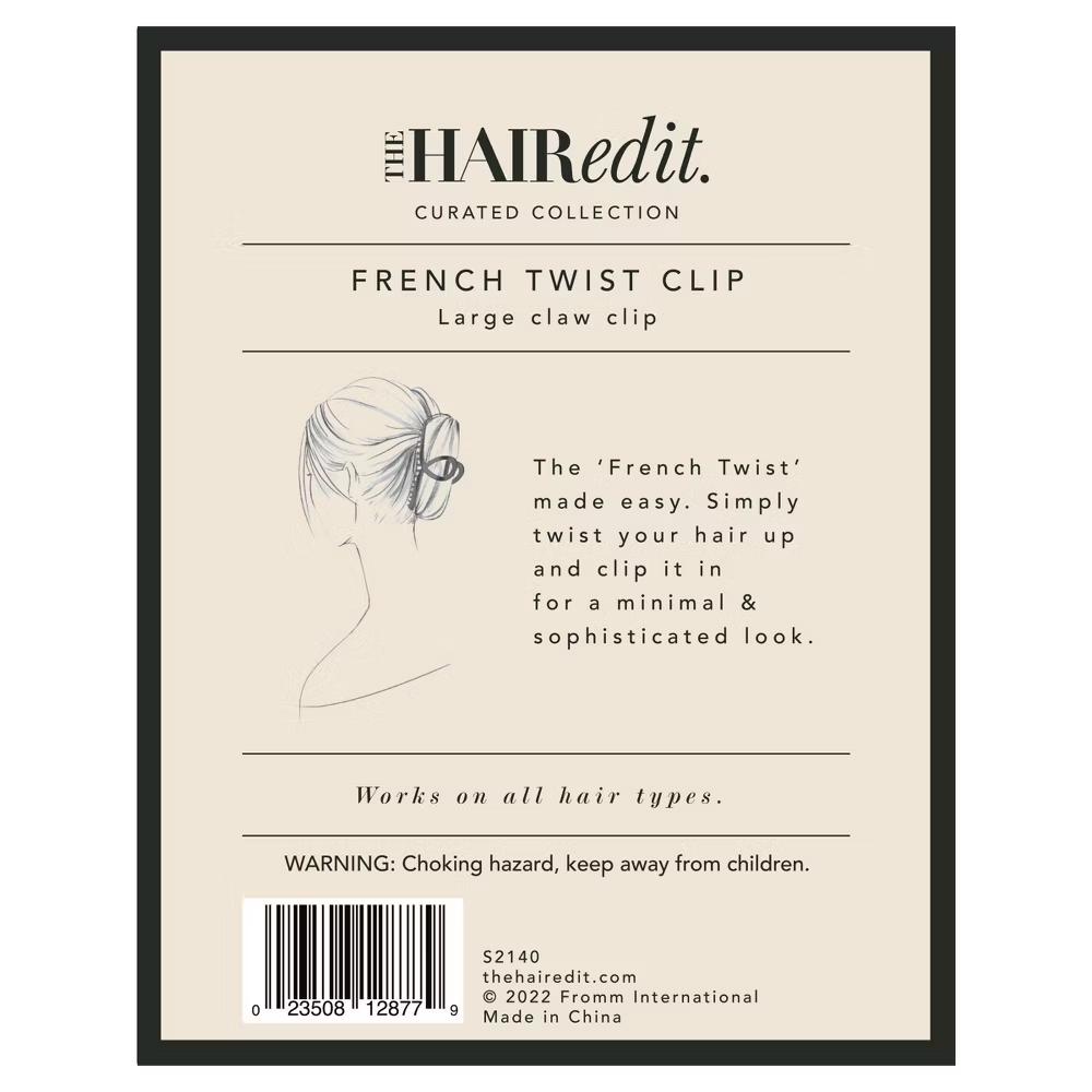 The Hair Edit French Twist Claw Clip - Image 3