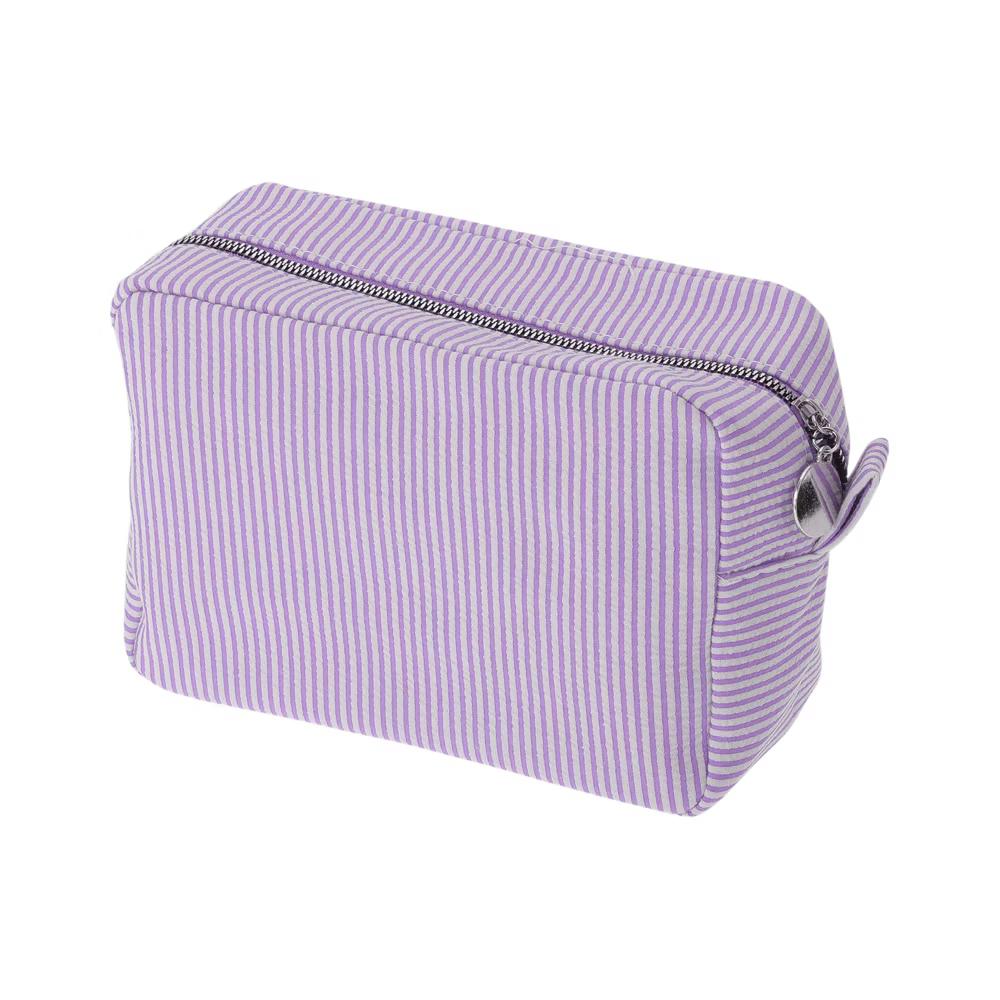 Large Striped Pattern Makeup Bag 1Pc - Image 32