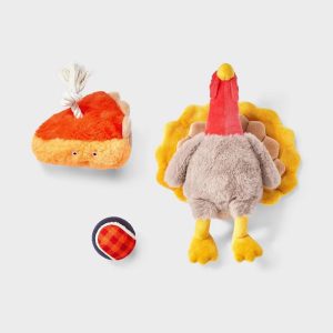 Thanksgiving Dog Bundle Ball Plush Toy