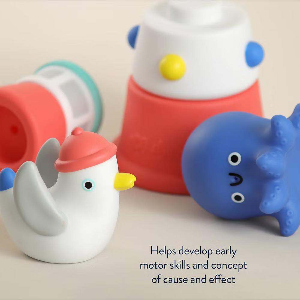 Nautical Bath Stack Set - 5pc - Image 4