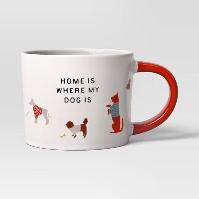 17oz Stoneware HOME IS WHERE MY DOG IS Mug
