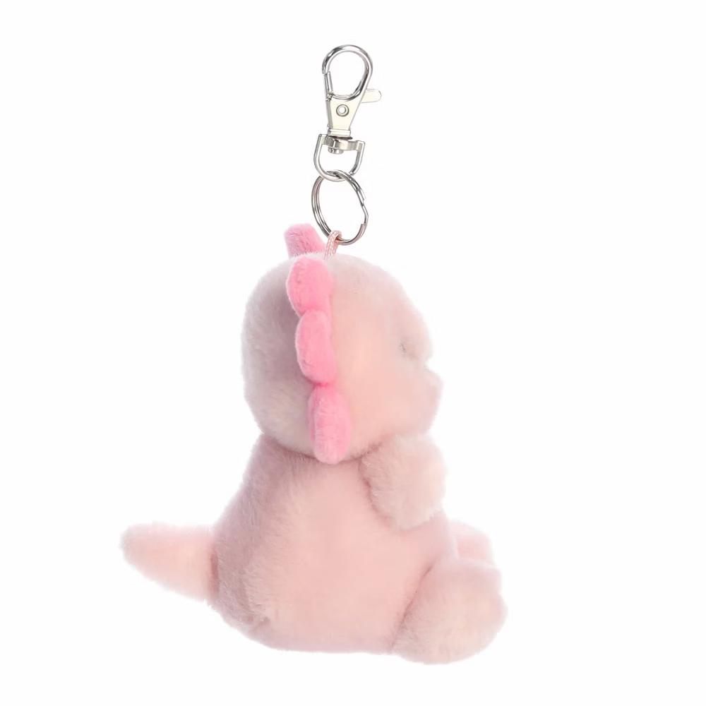 Mini Ax Axolotl Palm Pals Adorable Clip-On Pink 4" - Image 4