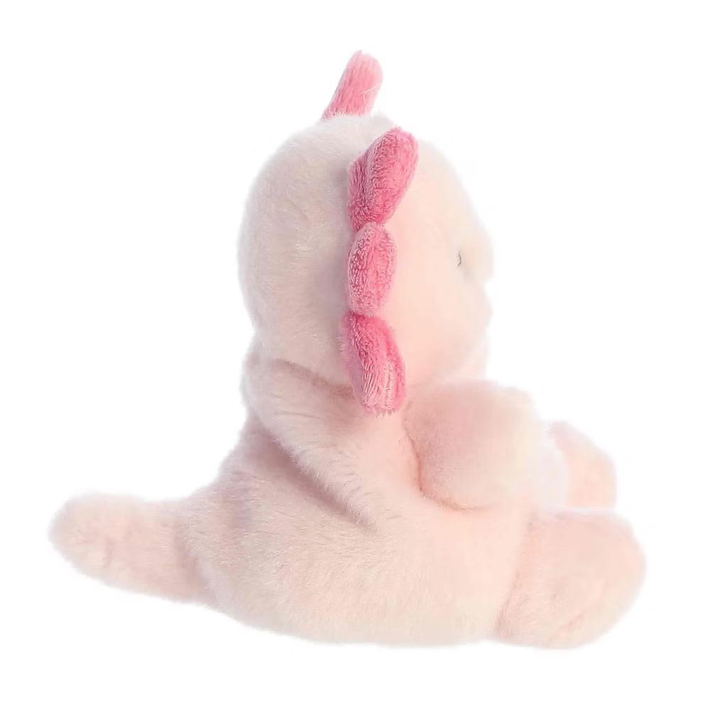 Mini Ax Axolotl Palm Pals Adorable Stuffed Animal Pink 5" - Image 5