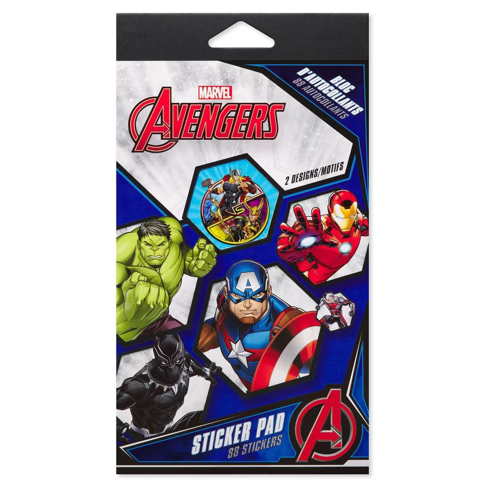 Avengers Sticker Book for Kids, Hulk, Thor, Iron Man, and Black Panther 136ct, 8 Sheets - Image 4