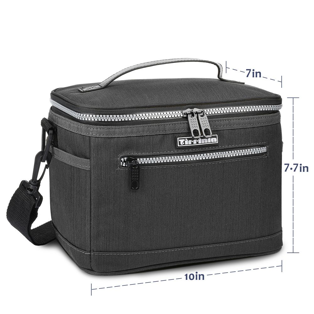 Small Insulated Lunch Bag for Men Women Kid, 7.8L Leakproof Thermal Reusable Lunch Cooler Tote Bag, Adult Insulated Lunch Box - Image 11