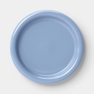 10.5" Stoneware Round Rim Dinner Plate