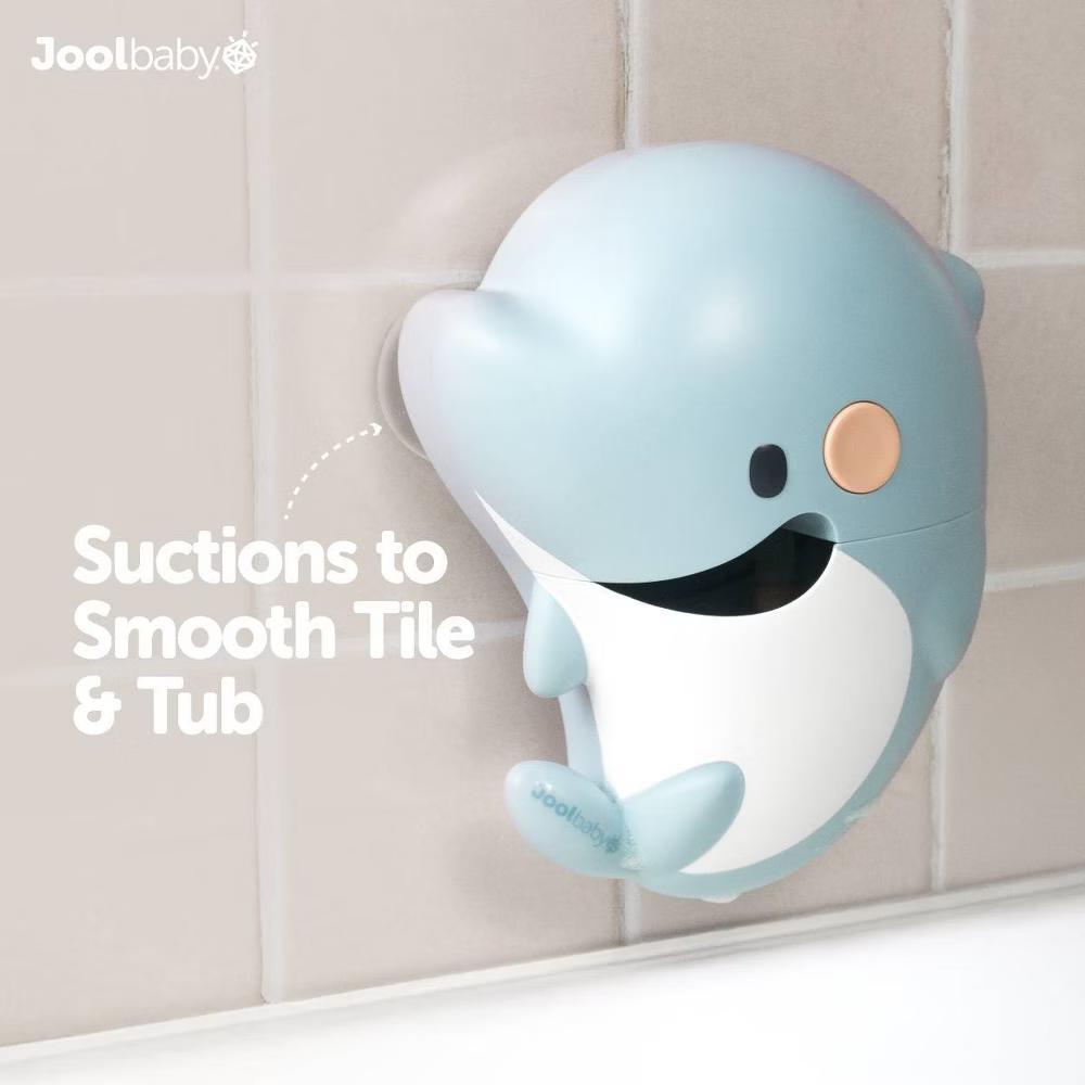 Jool Baby Dolphin Bubble Foam Maker Bath Toy: Interactive Plastic Bathing Companion with Animal Educational Focus - Image 7