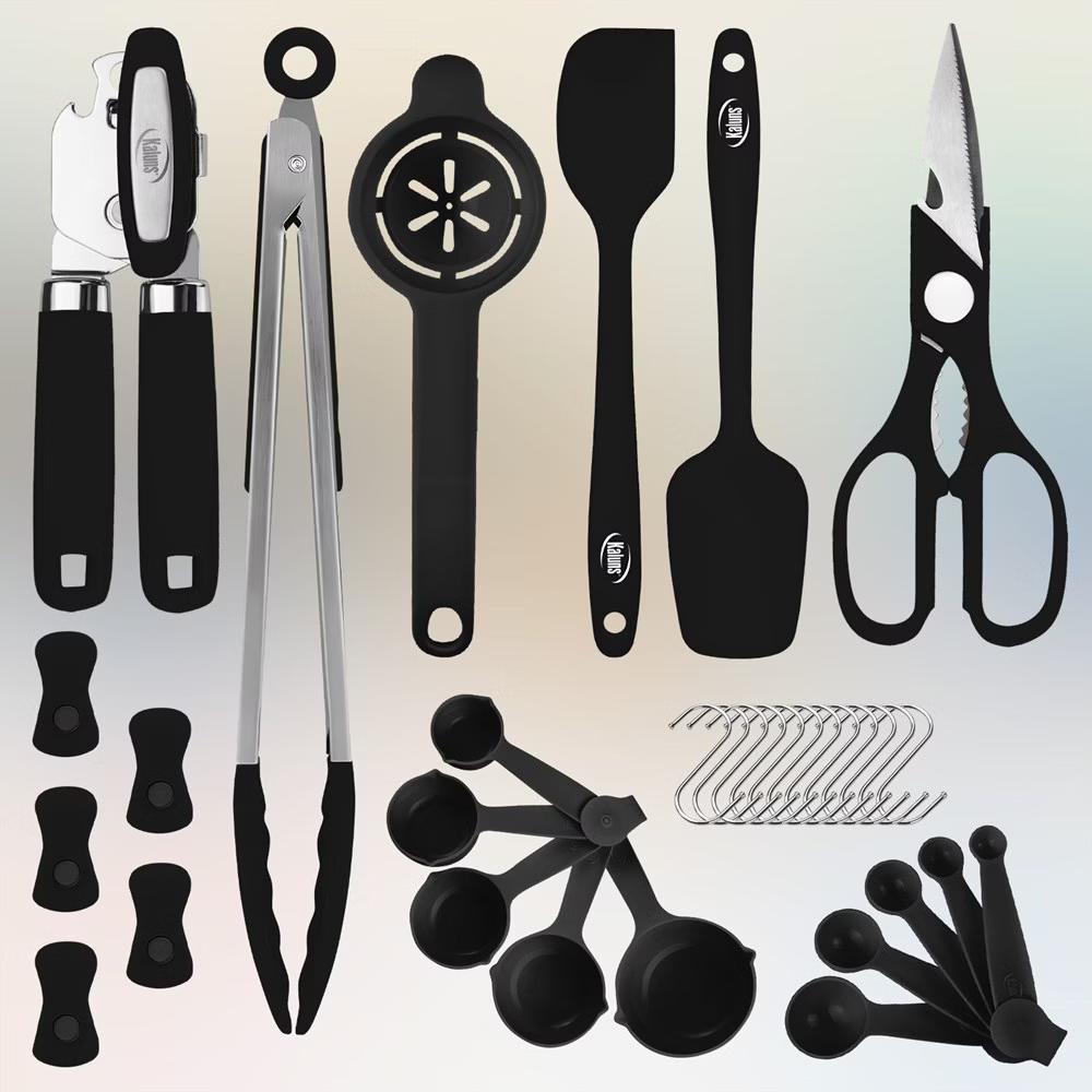 Kitchen Utensils Set, 50 Piece Silicone And Stainless Steel Cooking Utensils, Heat Resistant Kitchen Tools - Image 6