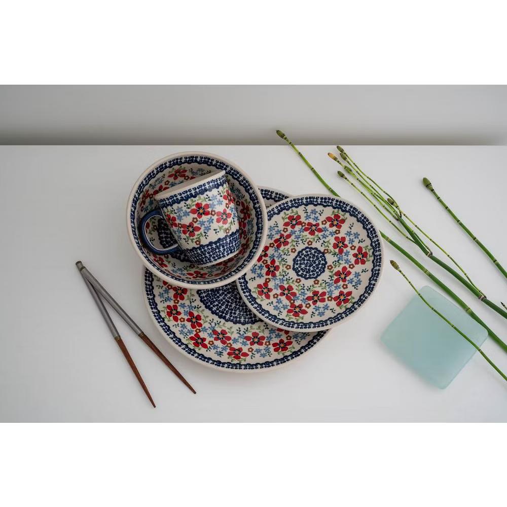 Blue Rose Polish Pottery Manufaktura Cereal Bowl - Image 36