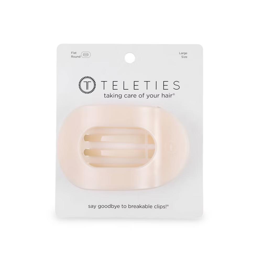 Teleties Large Flat Round Hair Clip - Image 7